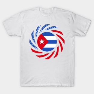 Cuban American Multinational Patriot Flag T-Shirt